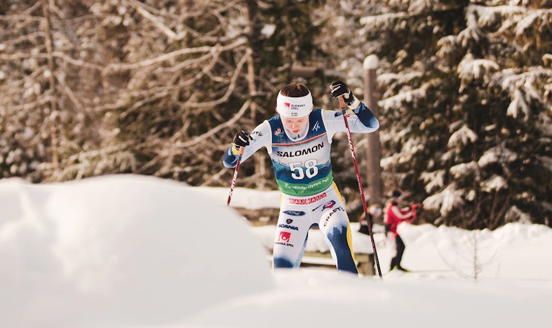 Tove Ericsson från Hudiksvall blev främsta svensk under 10 kilometersloppet som femma.