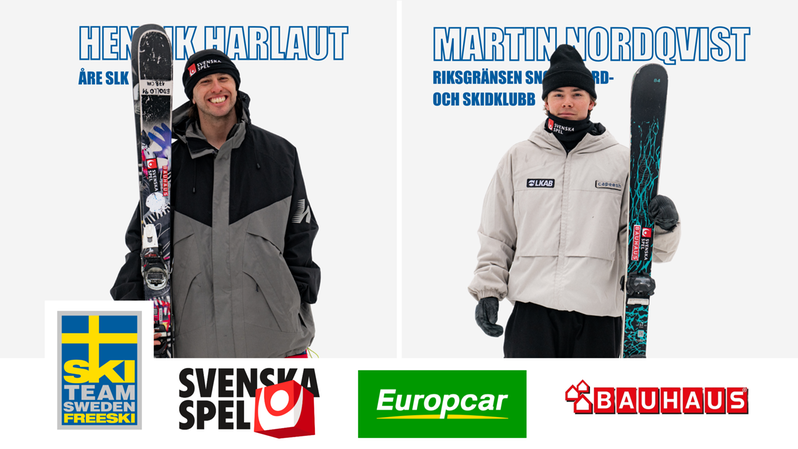 Henrik Harlaut och Martin Nordqvist. Foto: Daniel Bernstål.
